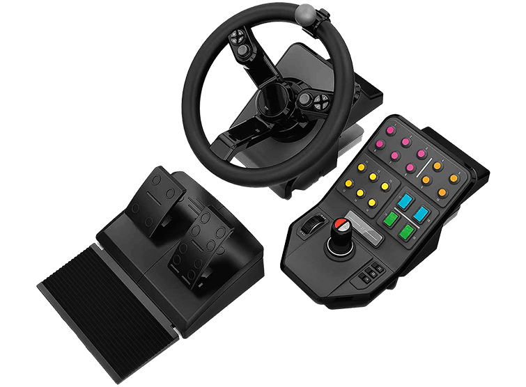 LOGITECH VOLAN G FARM SIMULATOR HEAVY EQUIPMENT BUNDLE