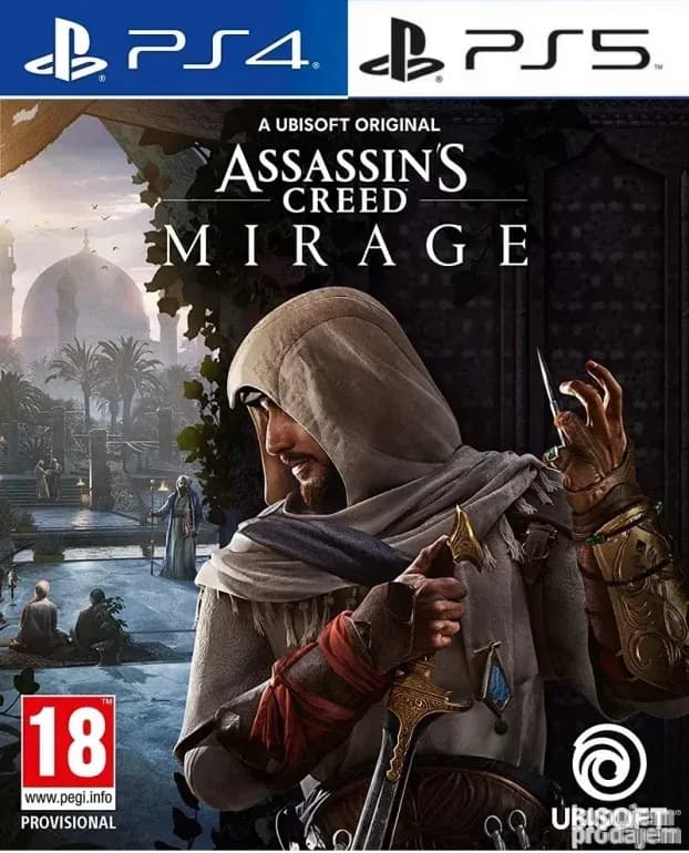 Assassins Creed Mirage - PS4 (Nova)