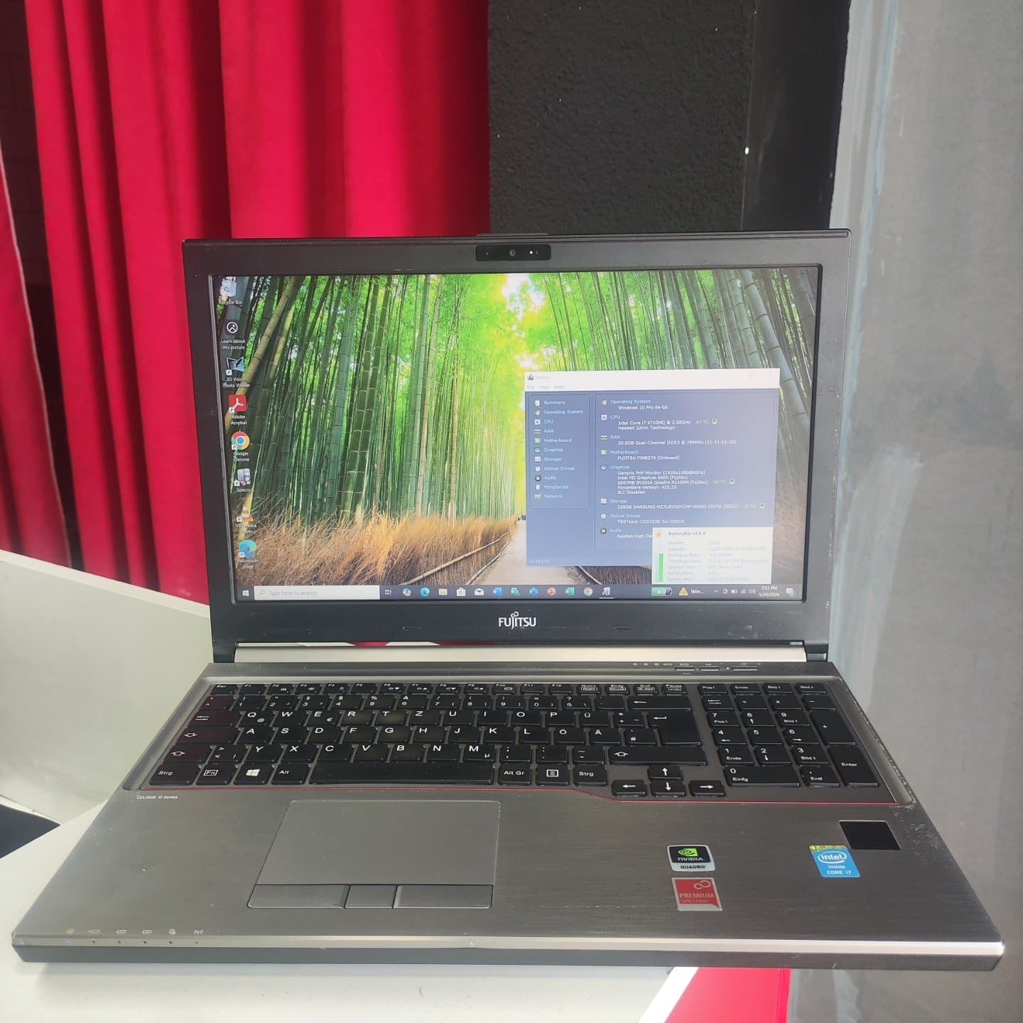 Fujitsu Celsius H730 – Workstation Laptop