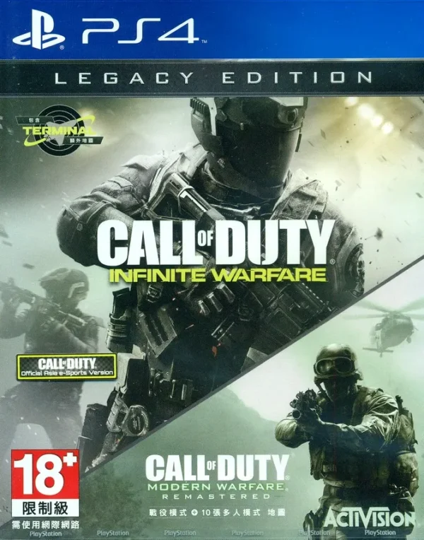 Call of Duty: Infinite Warfare + Modern Warfare (korišćena)