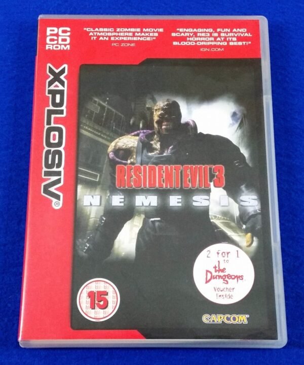 RESIDENT EVIL 3 NEMESIS (koriscena)