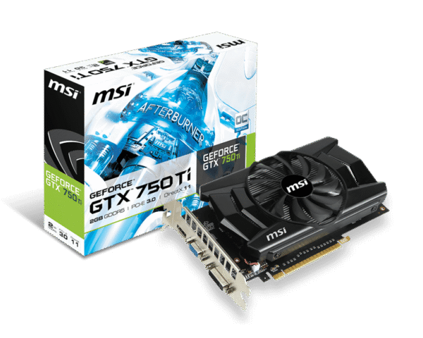 MSI NVIDIA GeForce GTX750Ti 2GB