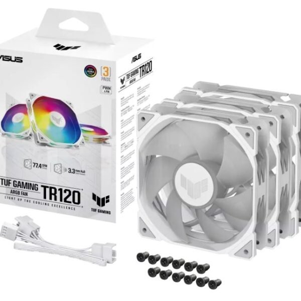 TUF GAMING TR120 ARGB WHITE EDITION 3IN1 ventilator