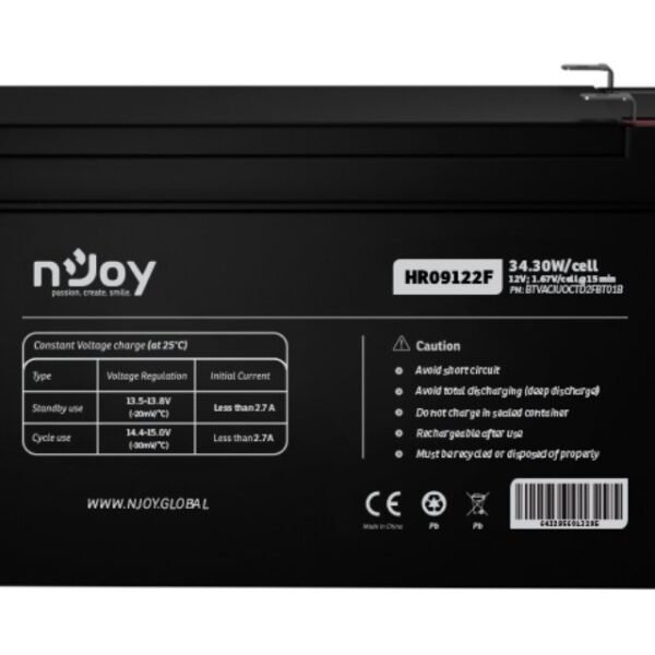 HR09122F baterija za UPS 12V 38.31W/cell (BTVACIUOCTD2FBT01B)