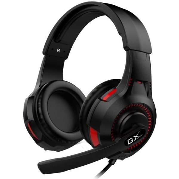 HS-G600V crne slušalice sa mikrofonom i vibracijom