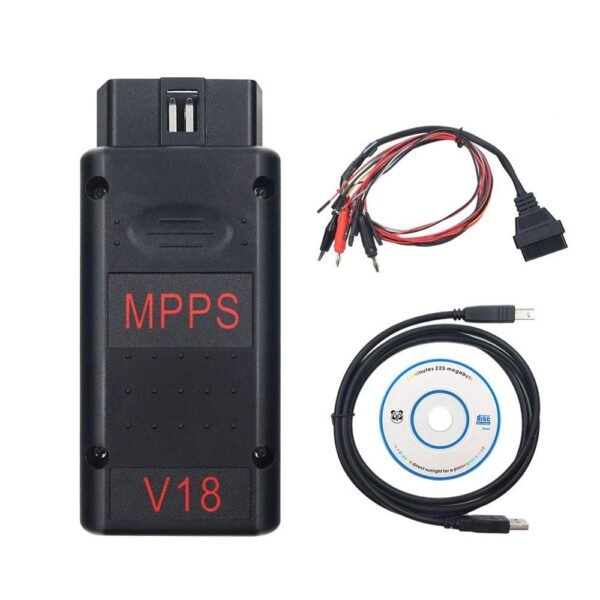 🔧 MPPS V18 Full Chip ECU Programator – Lifetime Verzija sa Tricore Kablom (OBD2 Chip Tuning Alat)