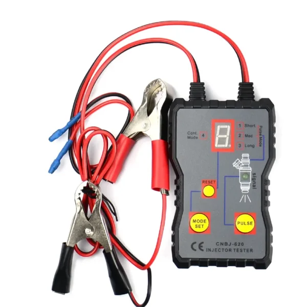 🔧 Univerzalni Tester za Ubrizgivače Goriva sa Testerom Svjećice – Profesionalni Alat za Dijagnozu Benzinskih Motora (12V)