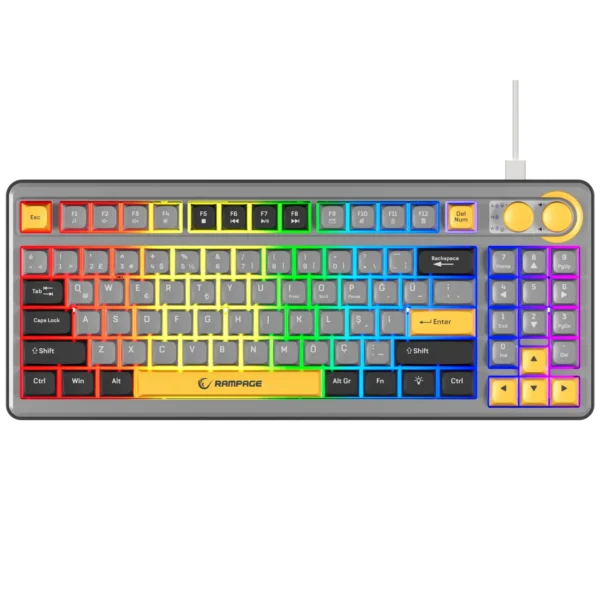 Rampage CYCLONE RGB Membrane Gaming